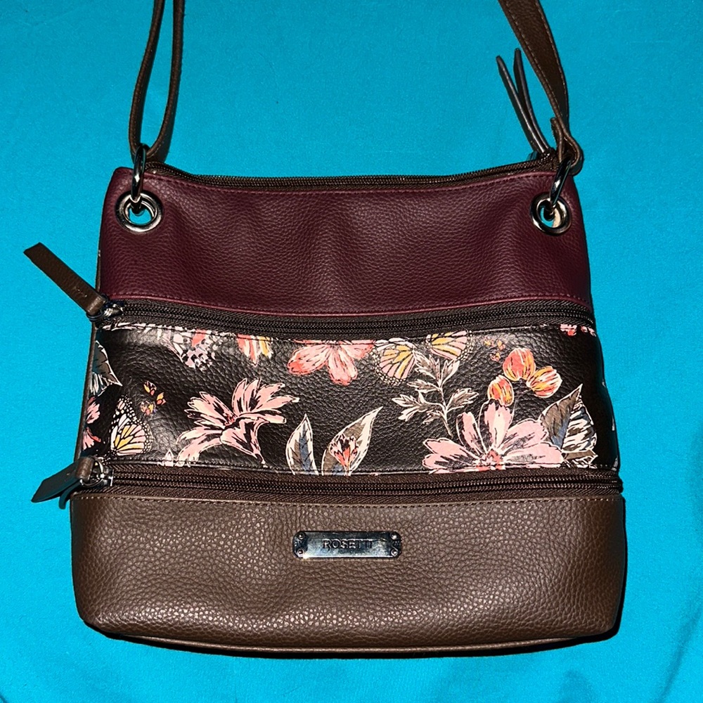 Rosseti Floral Shoulder Crossbody Bag